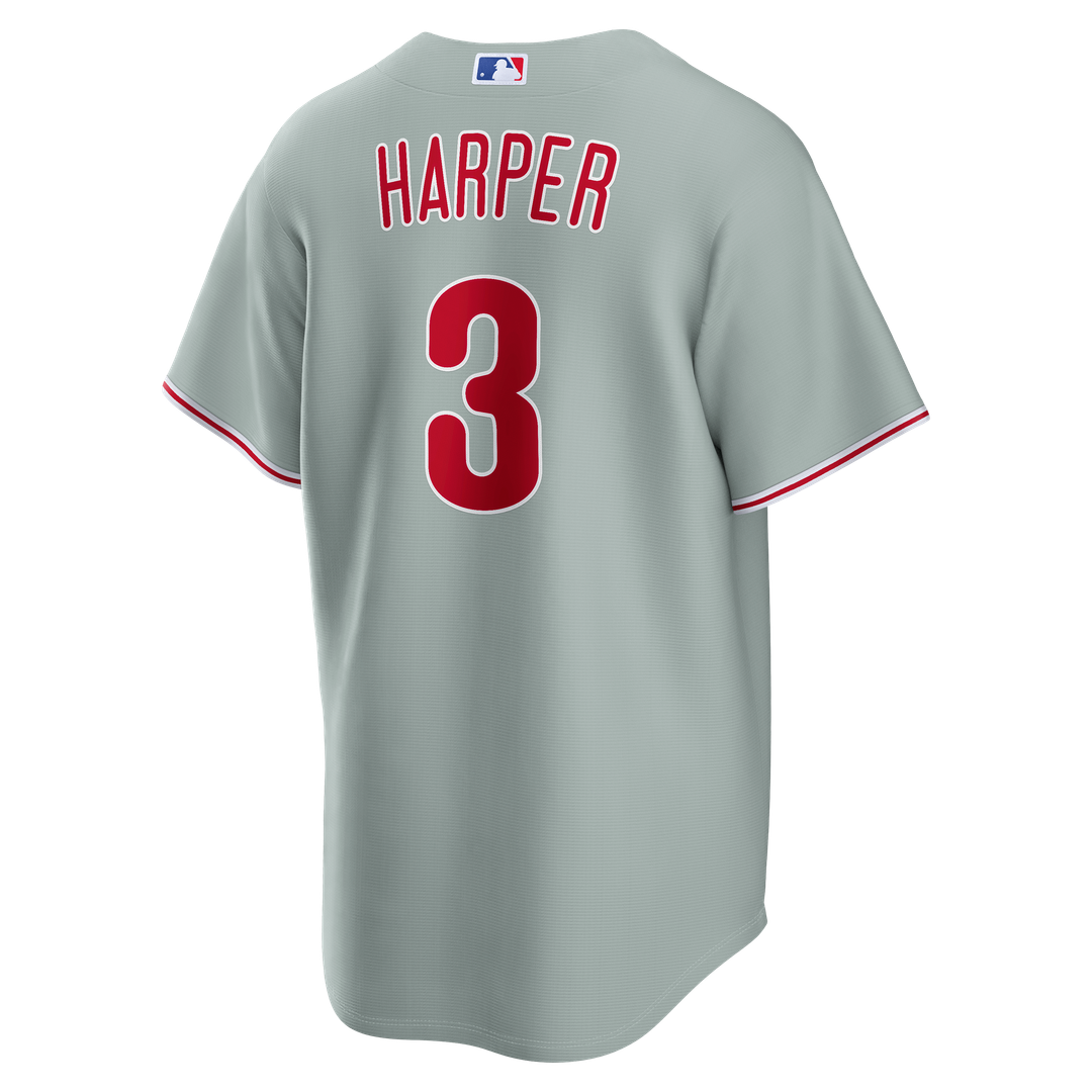 Philadelphia Phillies Nike Replica Jersey Gray