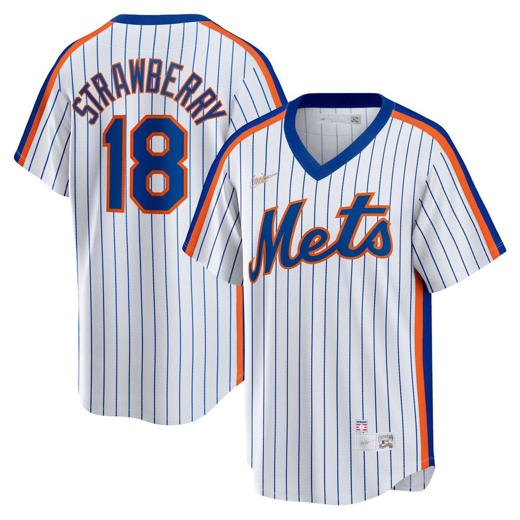 New York Mets Nike White Replica MLB baseball jersey
