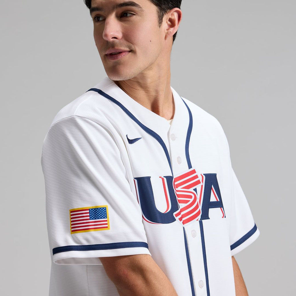 USA Baseball Nike Jersey White