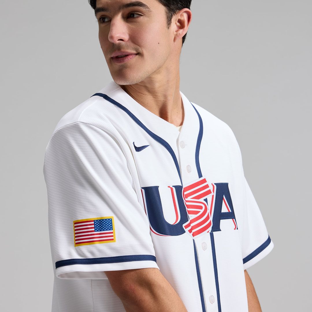 USA Baseball Nike Jersey White