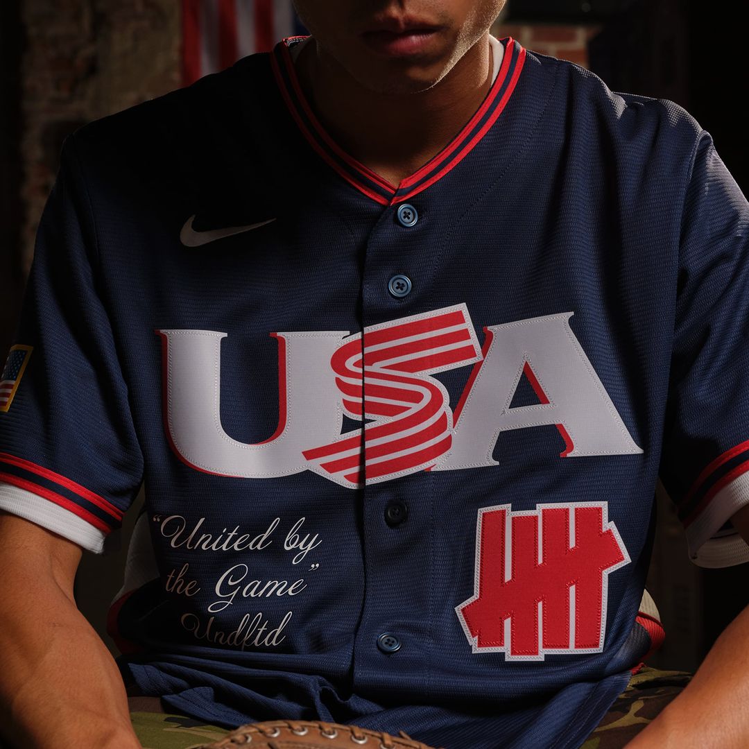 USA Baseball Nike x Undefeated Jersey Navy