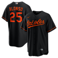 Baltimore Orioles Nike Black Replica MLB baseball jersey