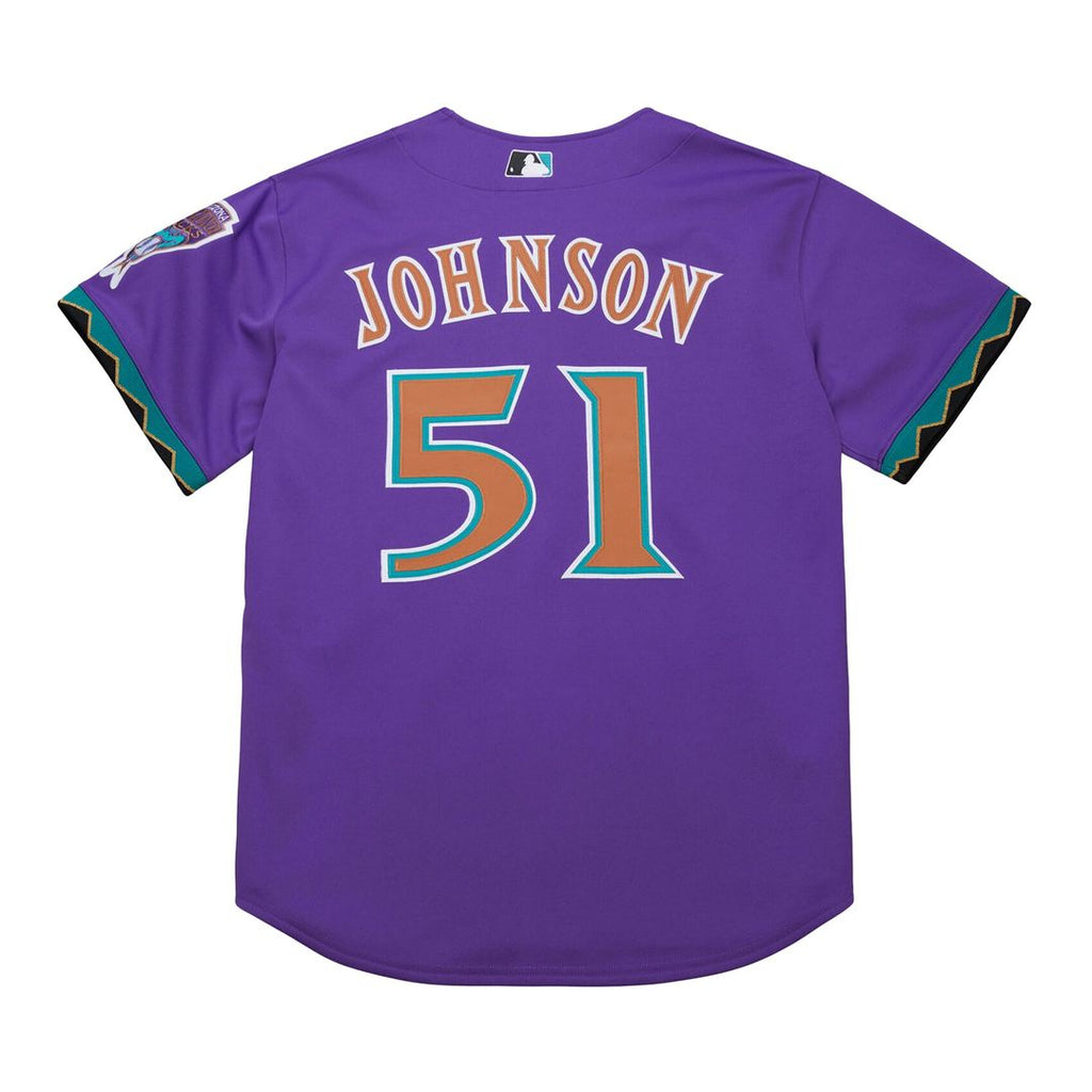 Arizona Diamondbacks Mitchell & Ness Authentic Jersey Purple