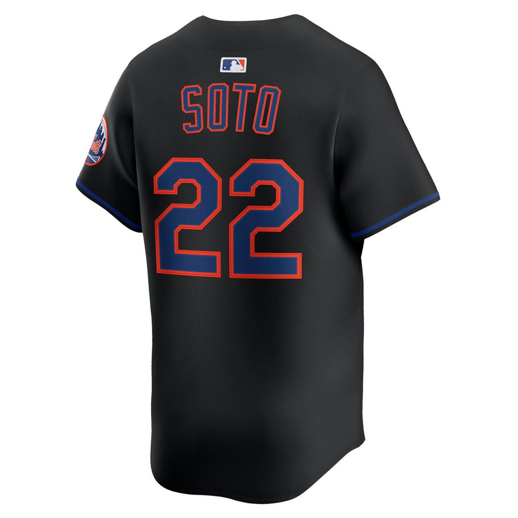 New York Mets Nike Authentic Jersey Black