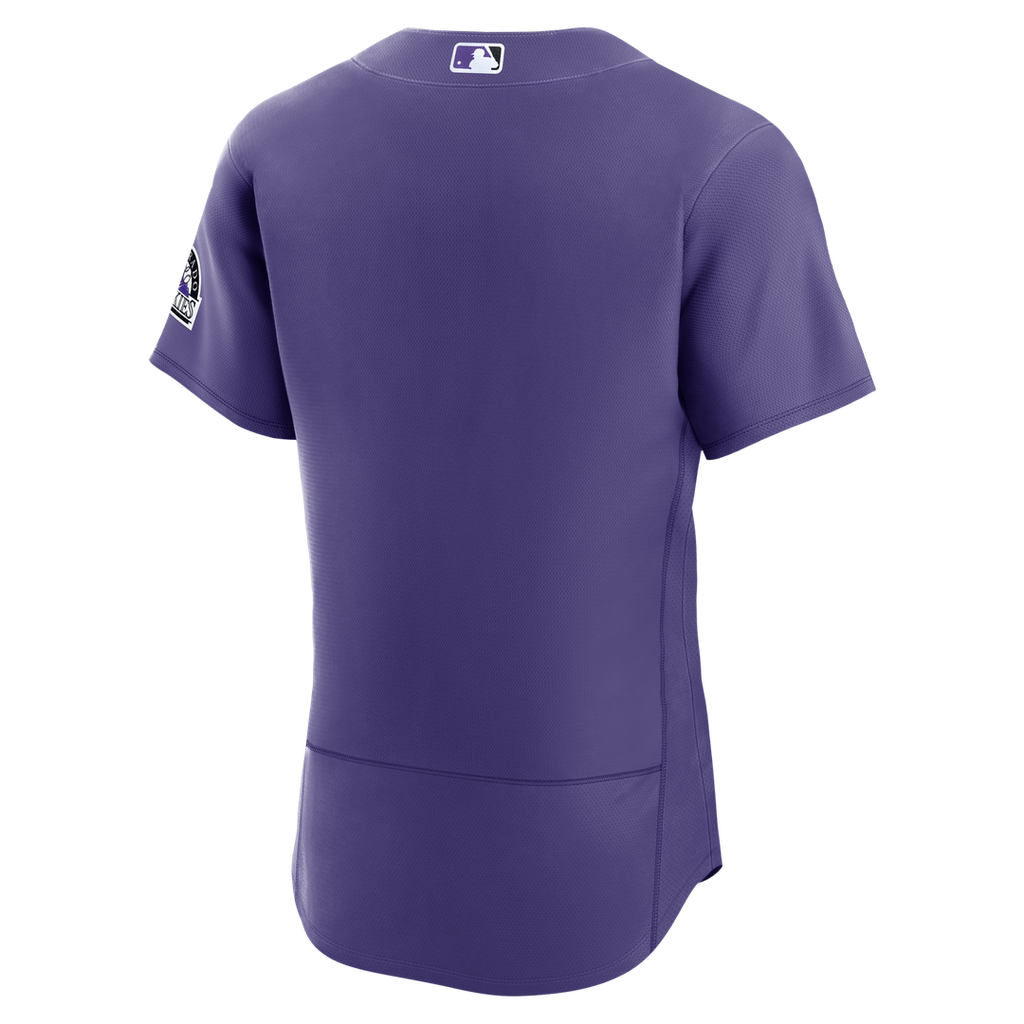 Colorado Rockies Nike Authentic Jersey Purple