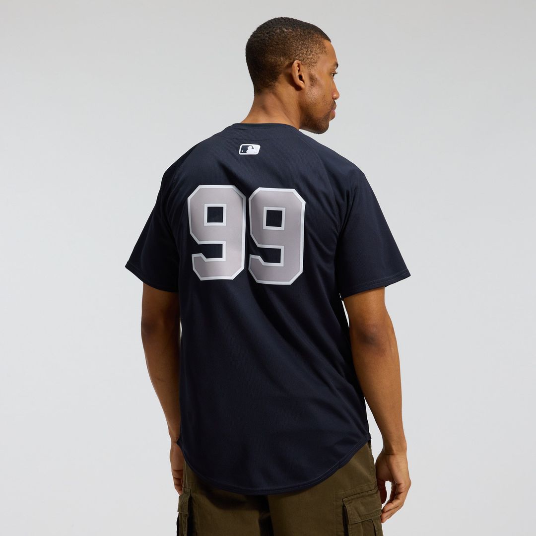 New York Yankees Nike Authentic Jersey Gray