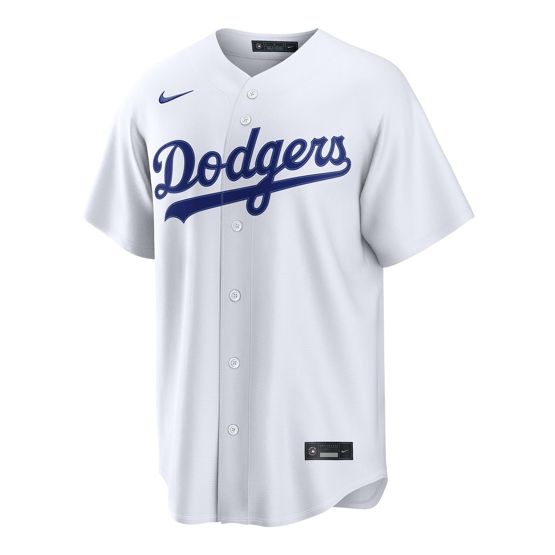 Los Angeles Dodgers Nike Replica Jersey White