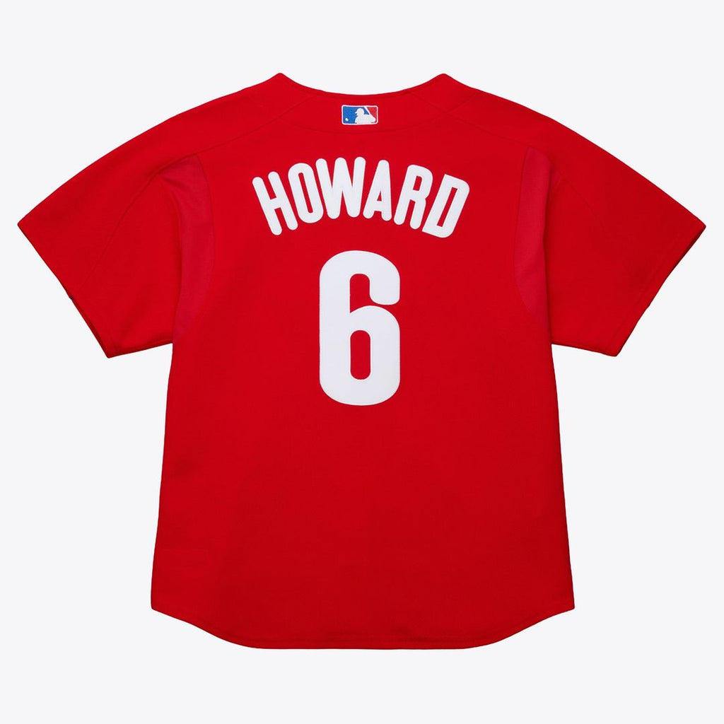 Philadelphia Phillies Mitchell & Ness Jersey Red