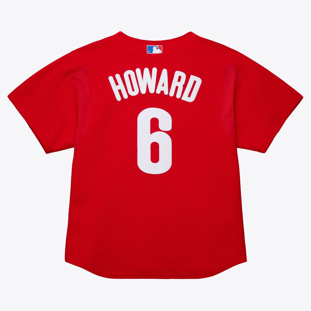 Philadelphia Phillies Mitchell & Ness Jersey Red