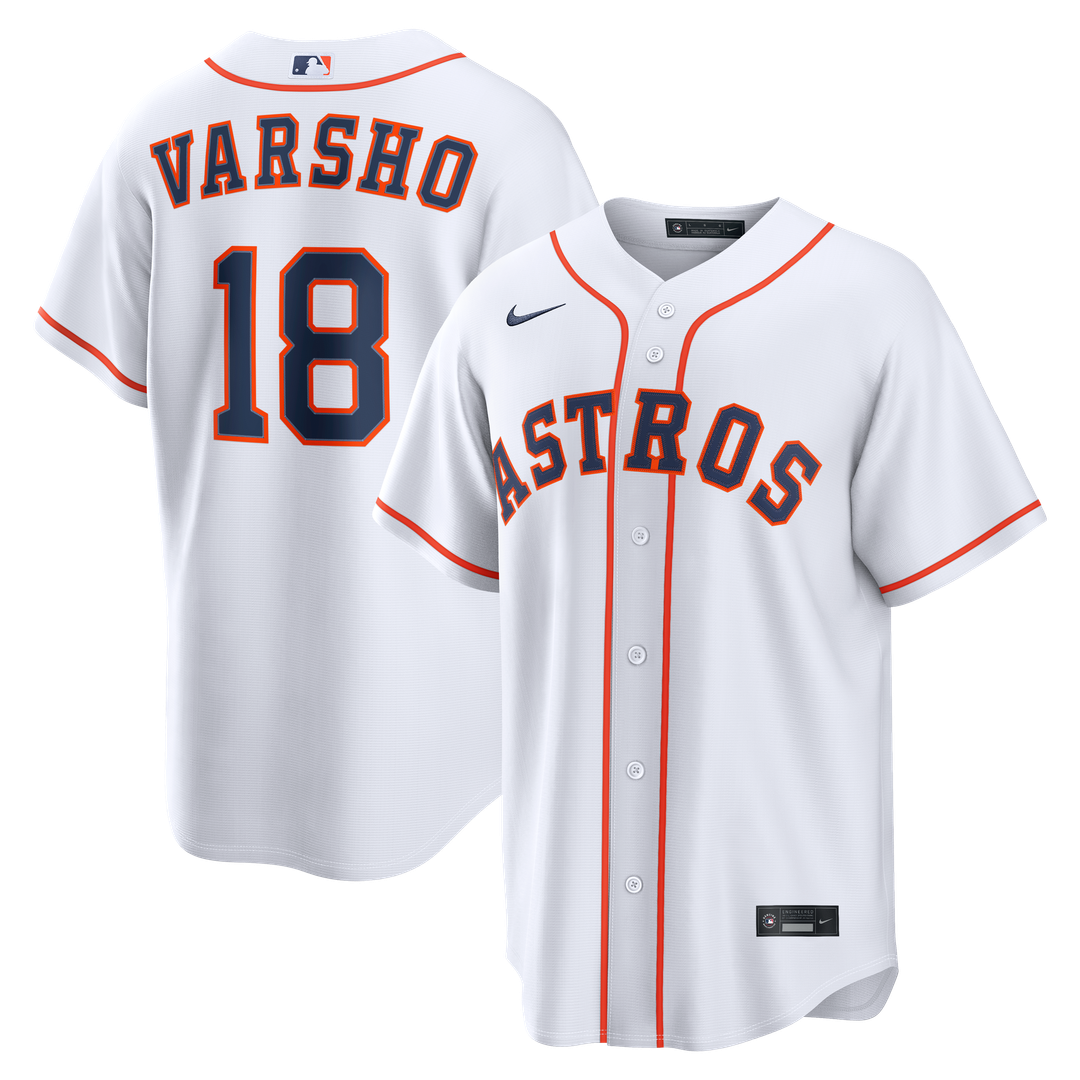 Houston Astros Nike White Replica MLB baseball jersey