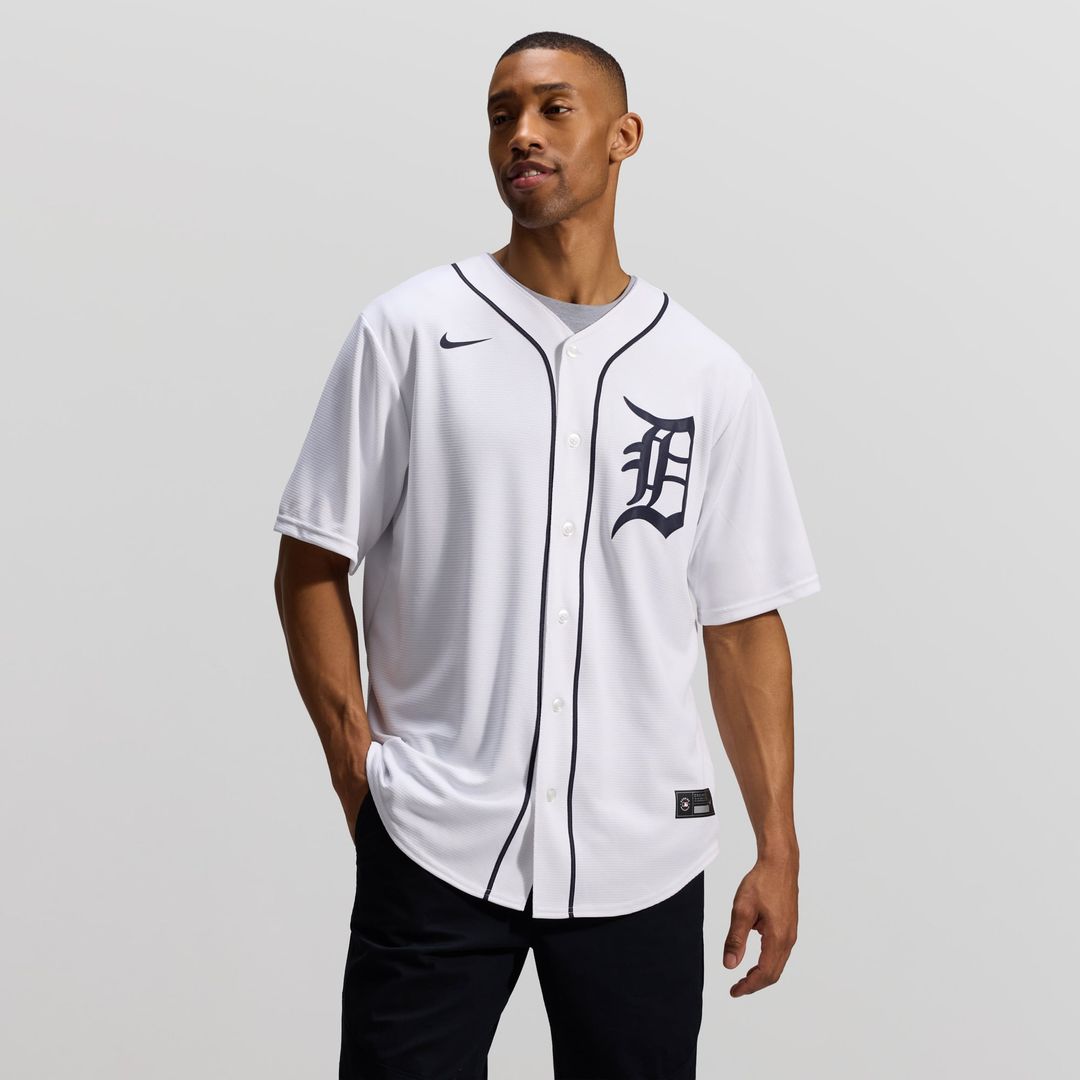Detroit Tigers Nike Authentic Jersey White