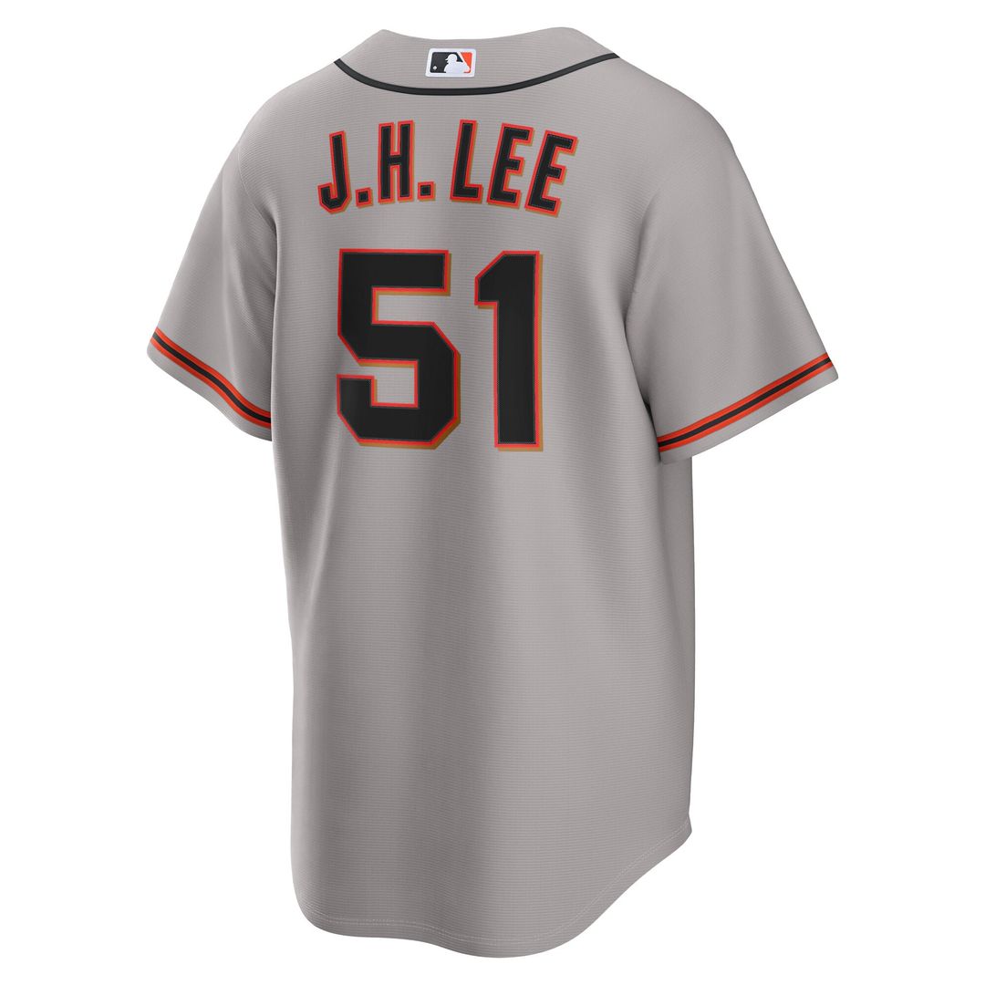San Francisco Giants Nike Replica Jersey Gray