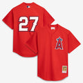 California Angels Mitchell & Ness Red Authentic MLB baseball jersey