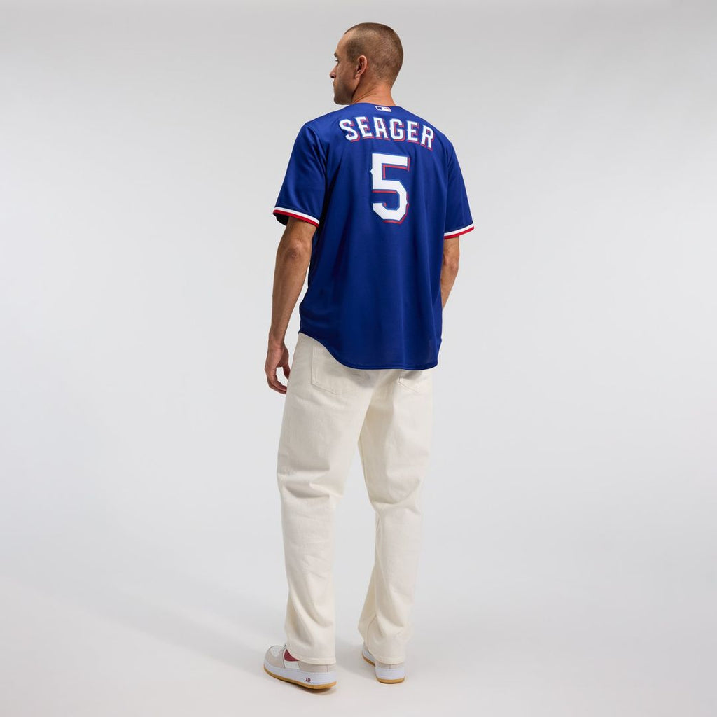 Texas Rangers Nike Replica Jersey Gray