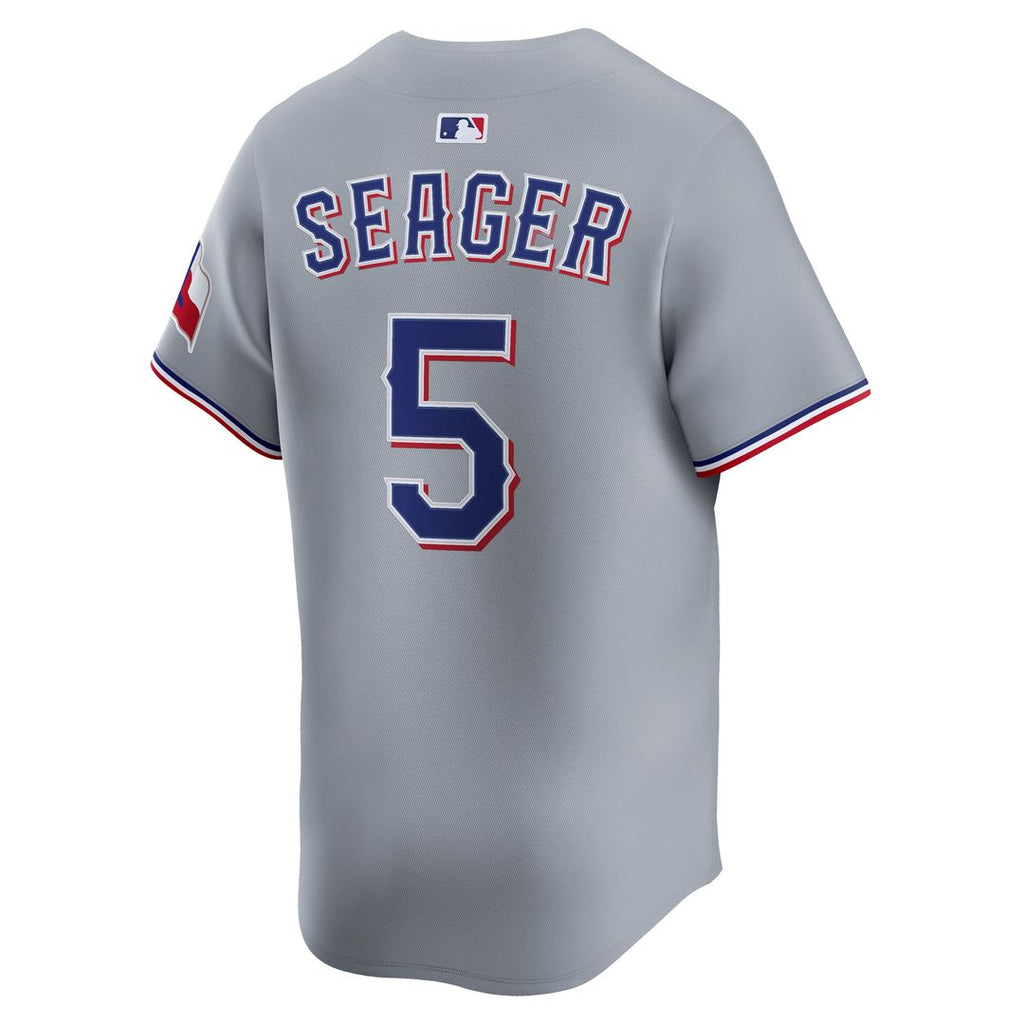 Texas Rangers Nike Authentic Jersey Gray