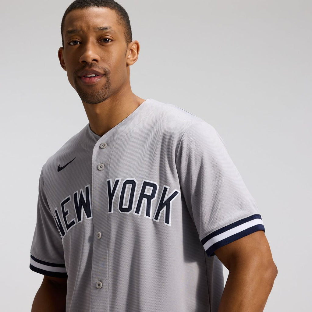New York Yankees Nike Replica Jersey Gray