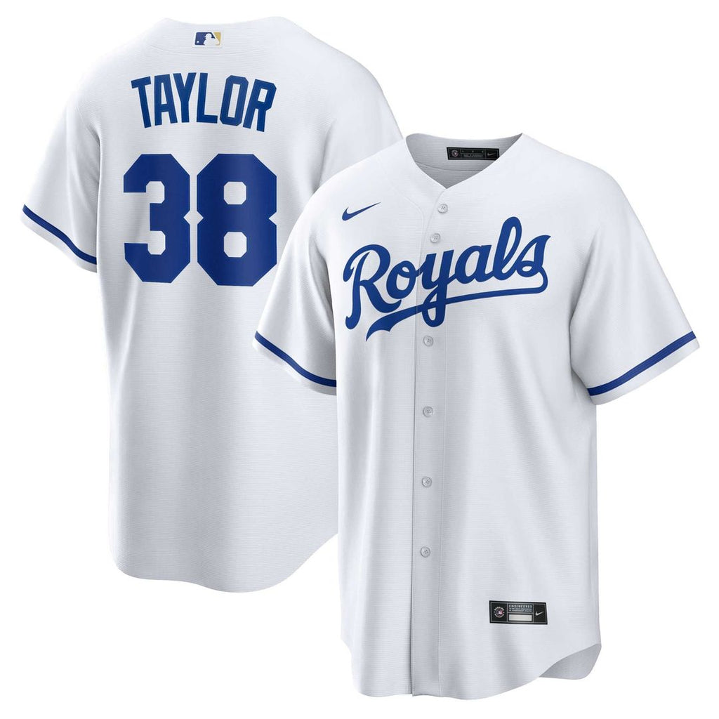 Kansas City Royals Nike White Replica MLB baseball jersey