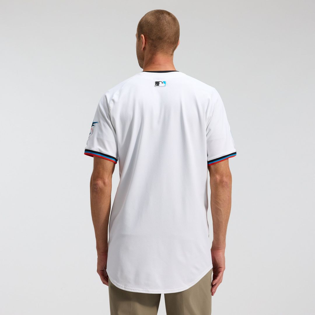 Miami Marlins Nike Authentic Jersey White