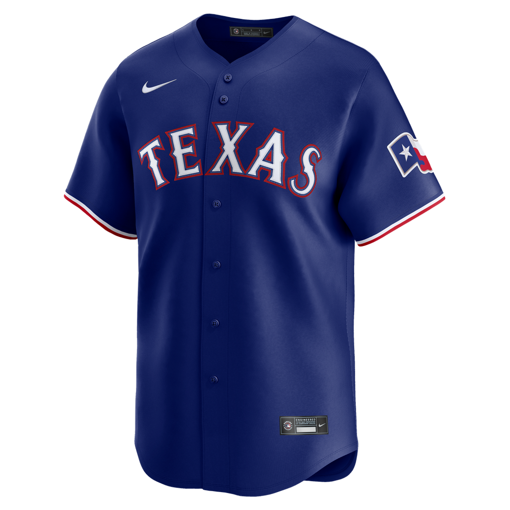 Texas Rangers Nike Jersey Royal