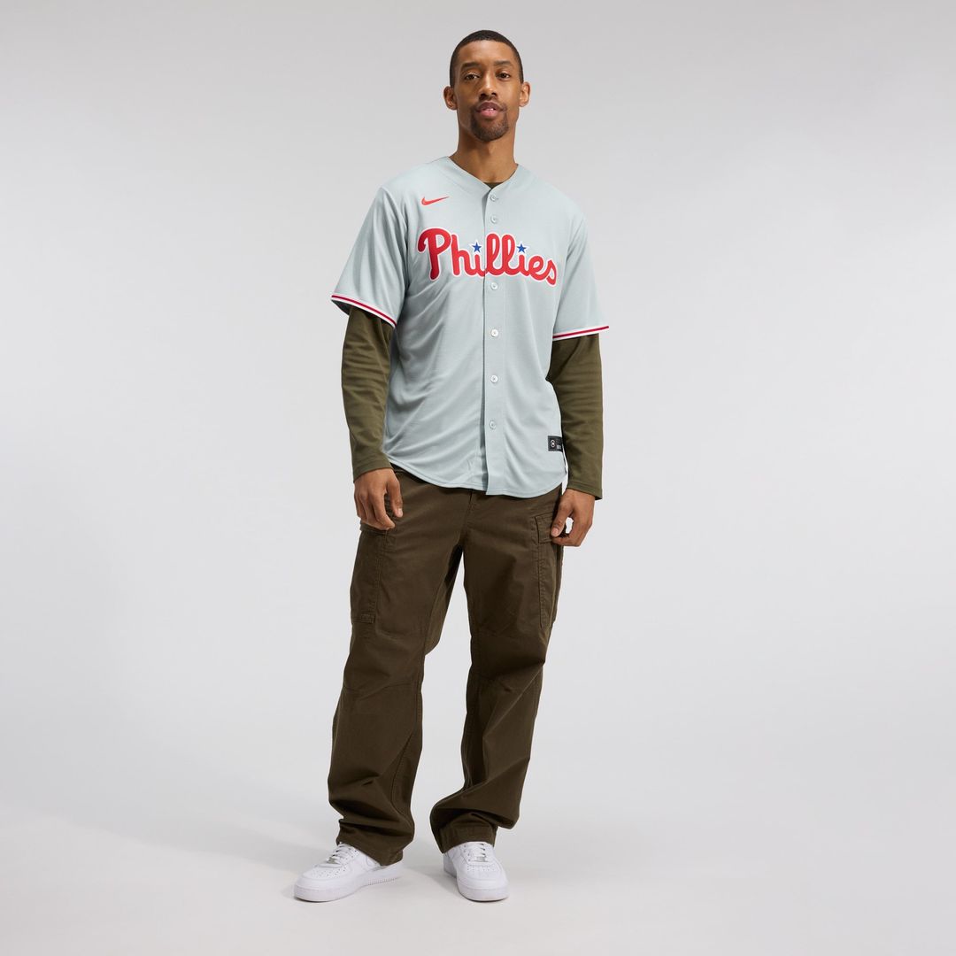 Philadelphia Phillies Nike Replica Jersey Gray