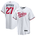 Minnesota Twins Nike White Replica MLB baseball jersey