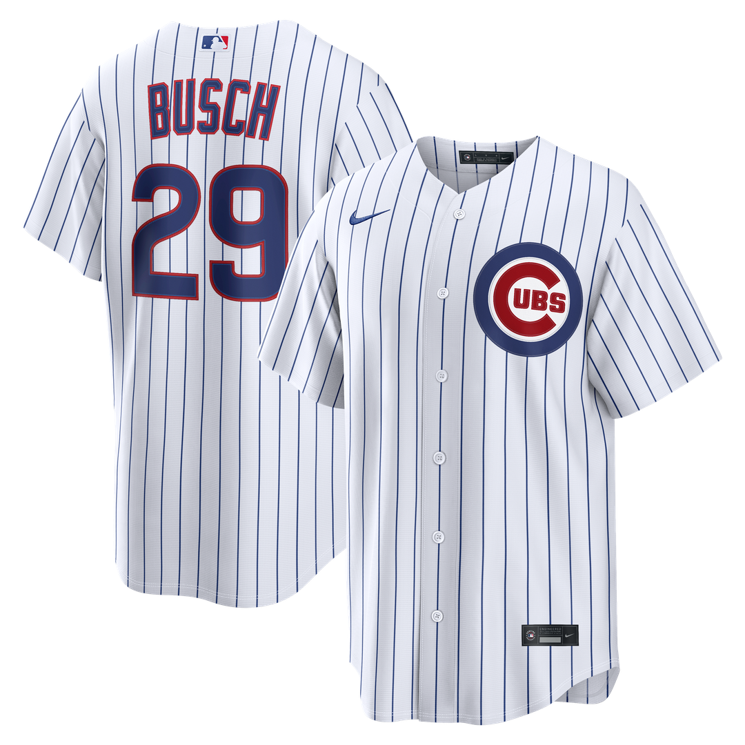 Chicago Cubs Nike White Replica MLB baseball jersey