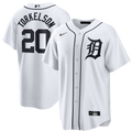 Detroit Tigers Nike White Replica MLB baseball jersey