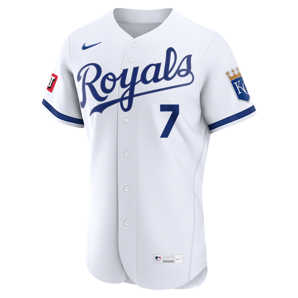 Kansas City Royals Nike Authentic Jersey White