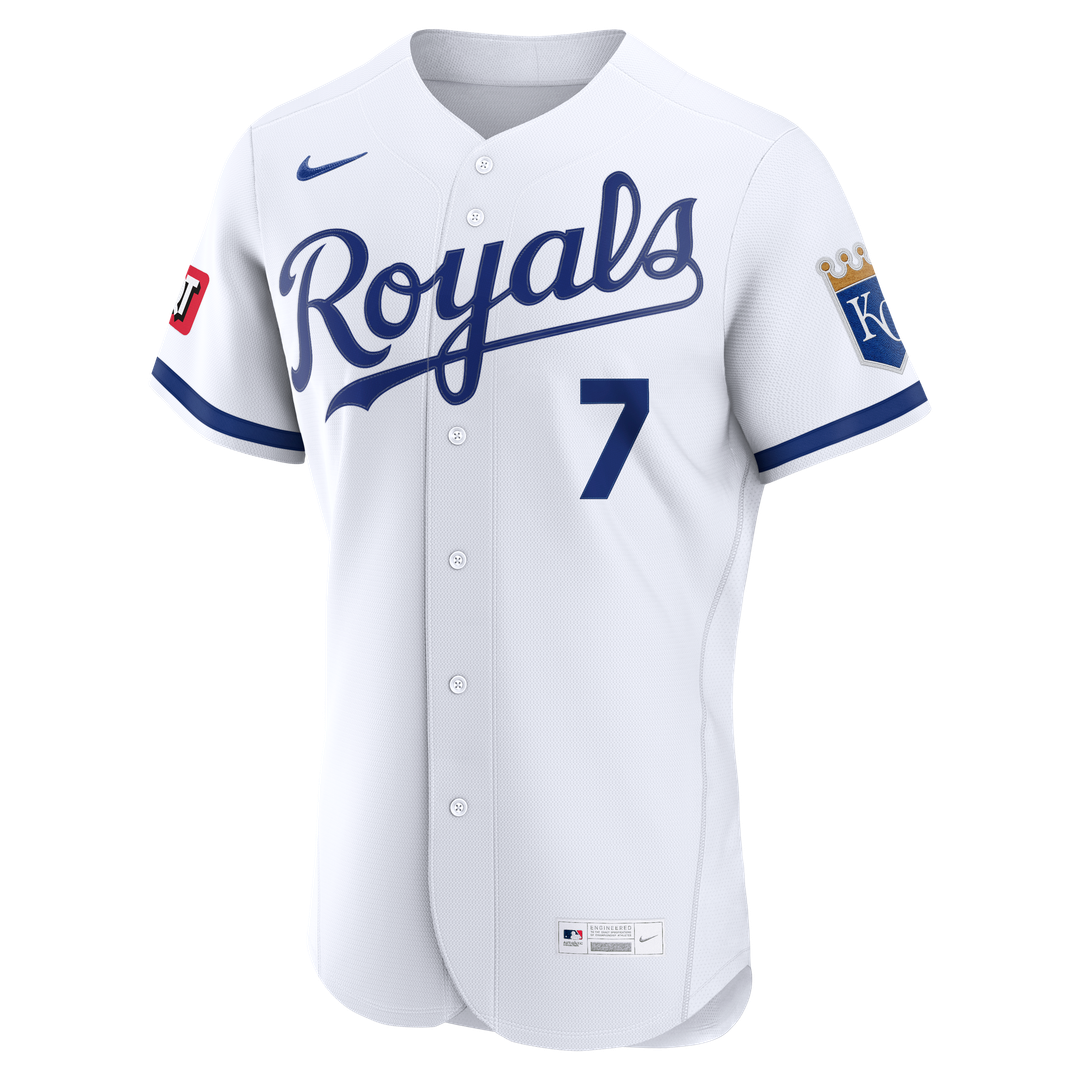 Kansas City Royals Nike Authentic Jersey White