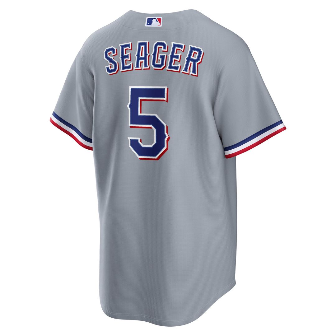 Texas Rangers Nike Replica Jersey Gray