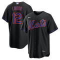 New York Mets Nike Replica Jersey Black