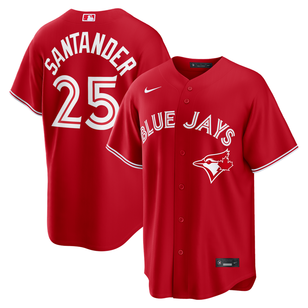 Toronto Blue Jays Nike Red Replica MLB baseball jersey