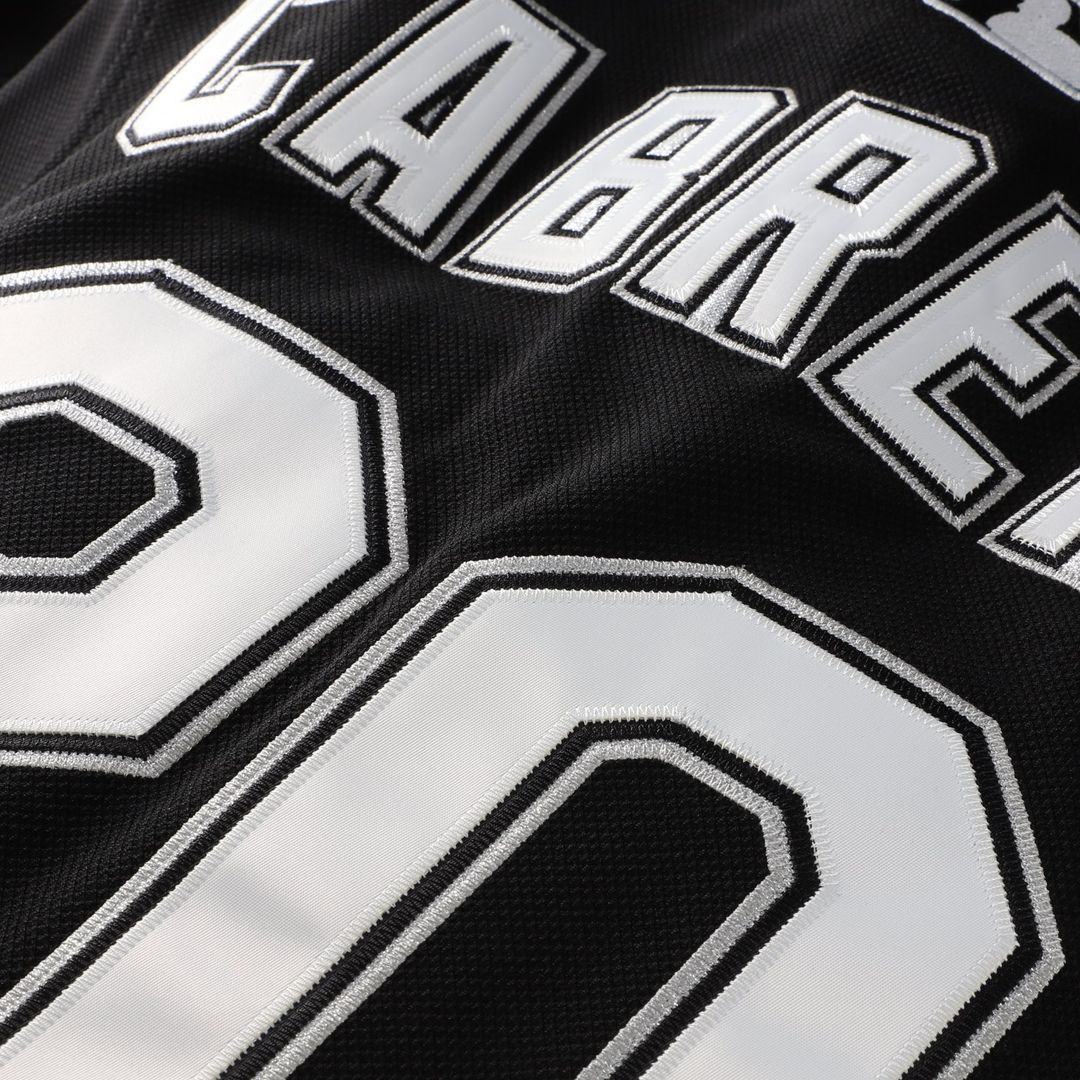 Miami Marlins Mitchell & Ness Authentic Jersey Black