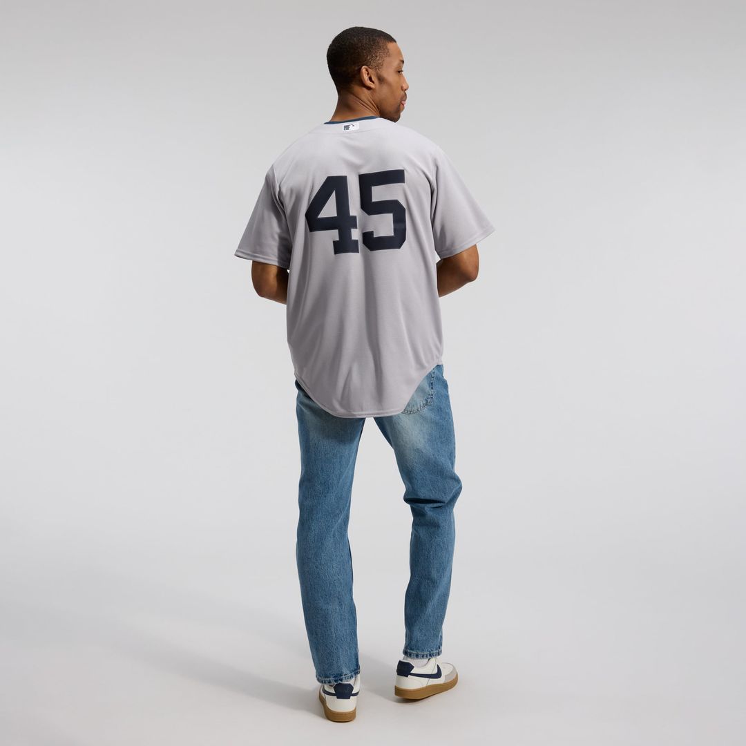 New York Yankees Nike Replica Jersey Gray