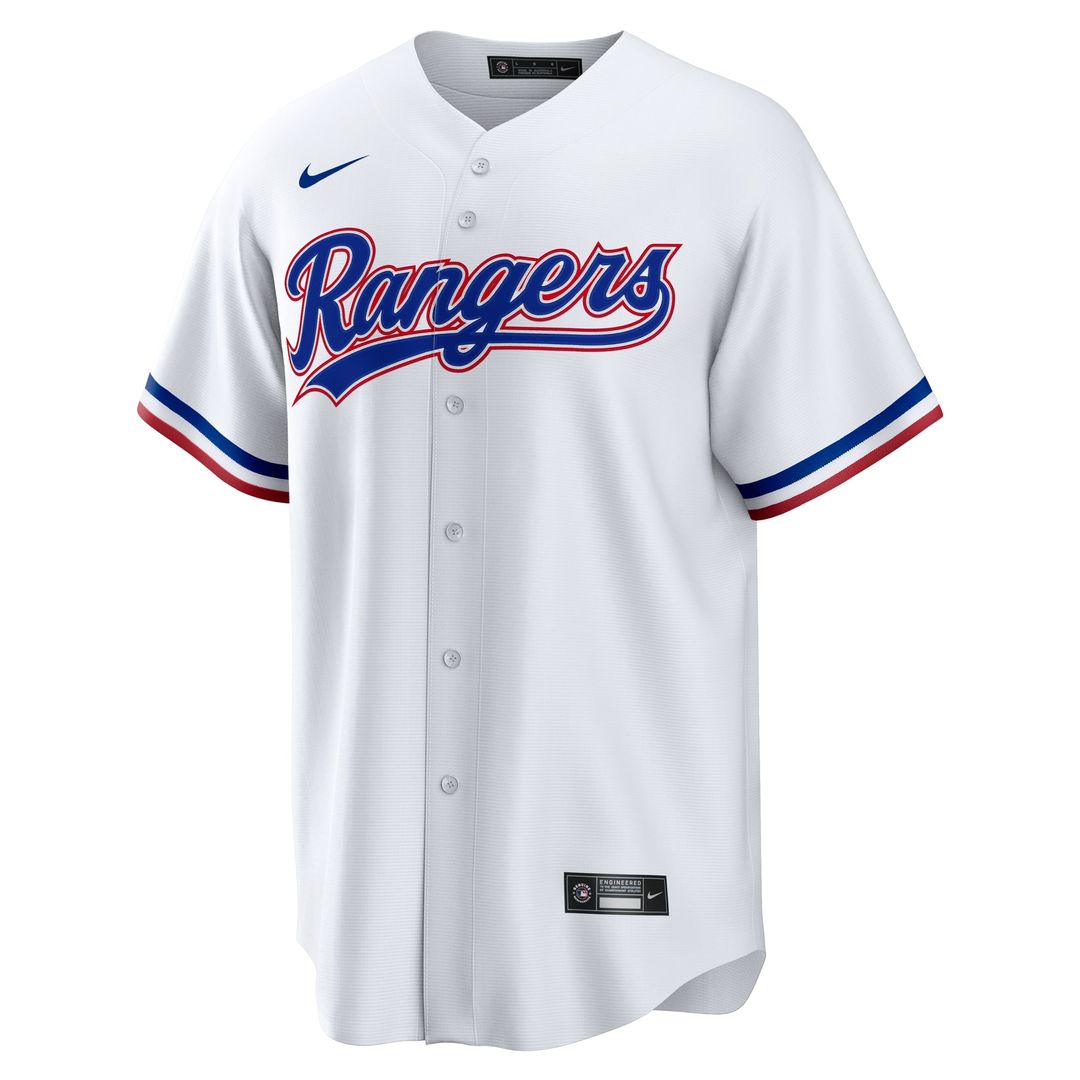 Texas Rangers Nike Replica Jersey White