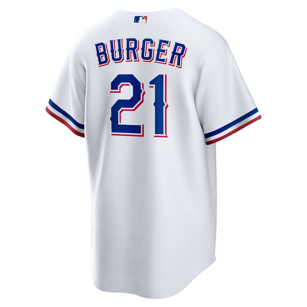 Texas Rangers Nike Replica Jersey White
