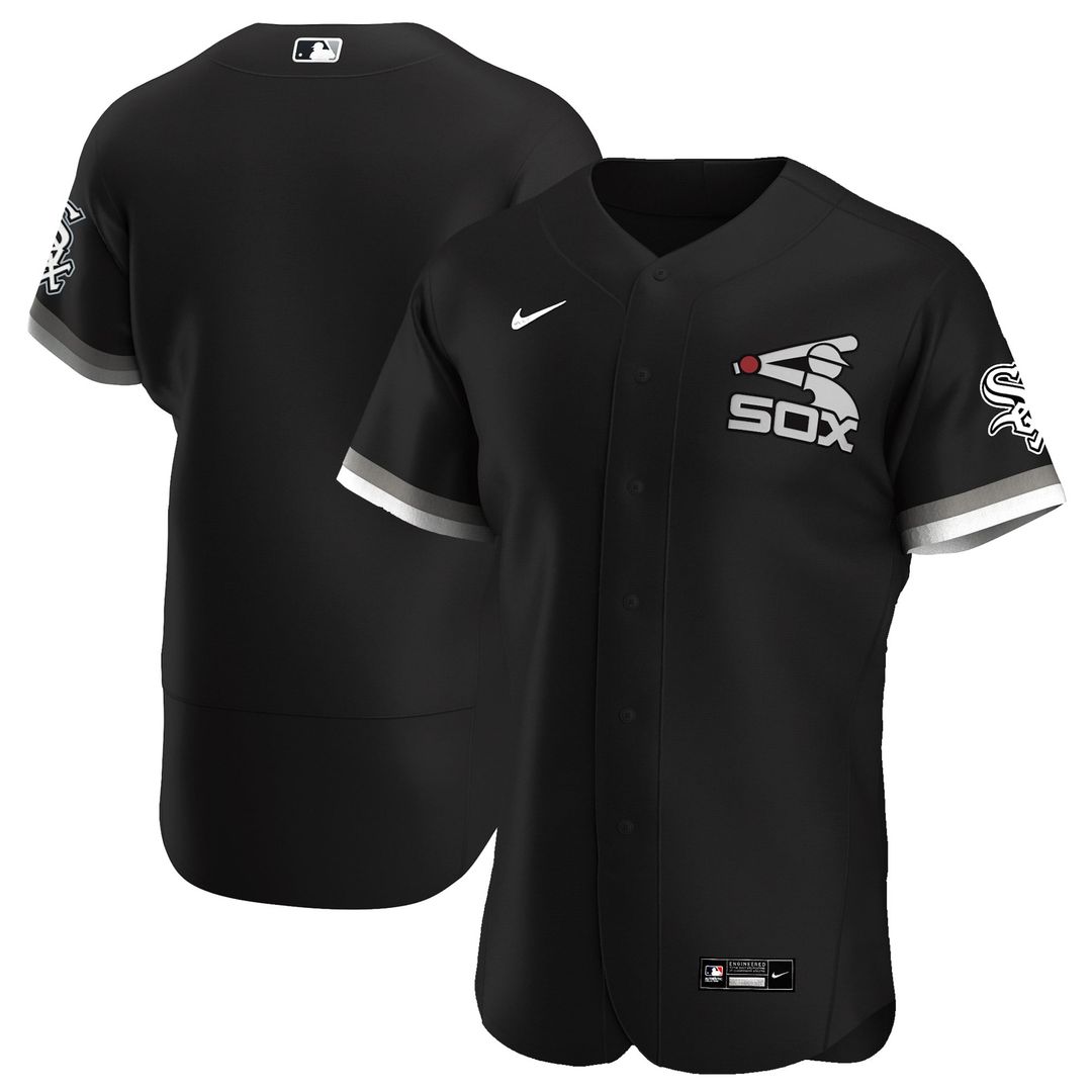 Chicago White Sox Nike White Authentic MLB baseball jersey