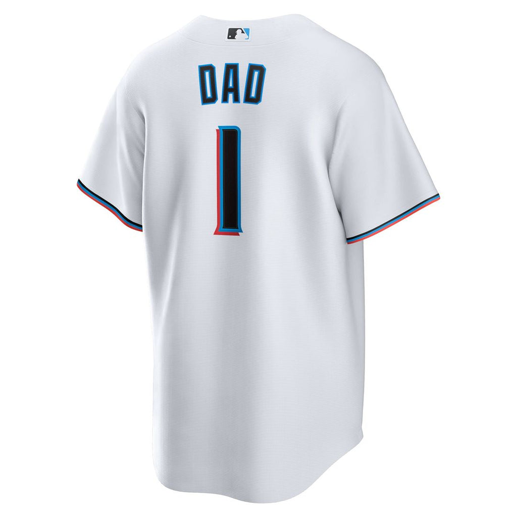 Miami Marlins Nike Replica Jersey White