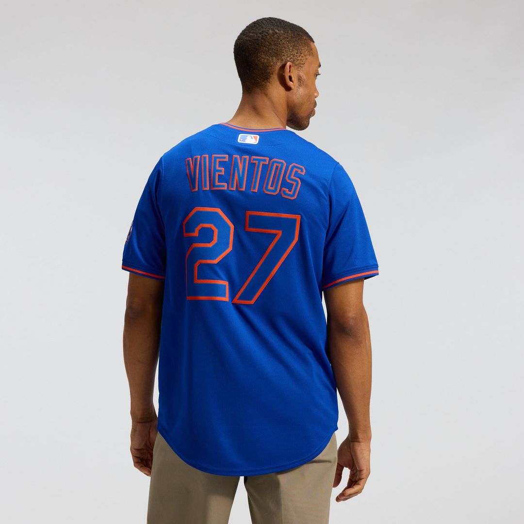 New York Mets Nike Jersey Gray