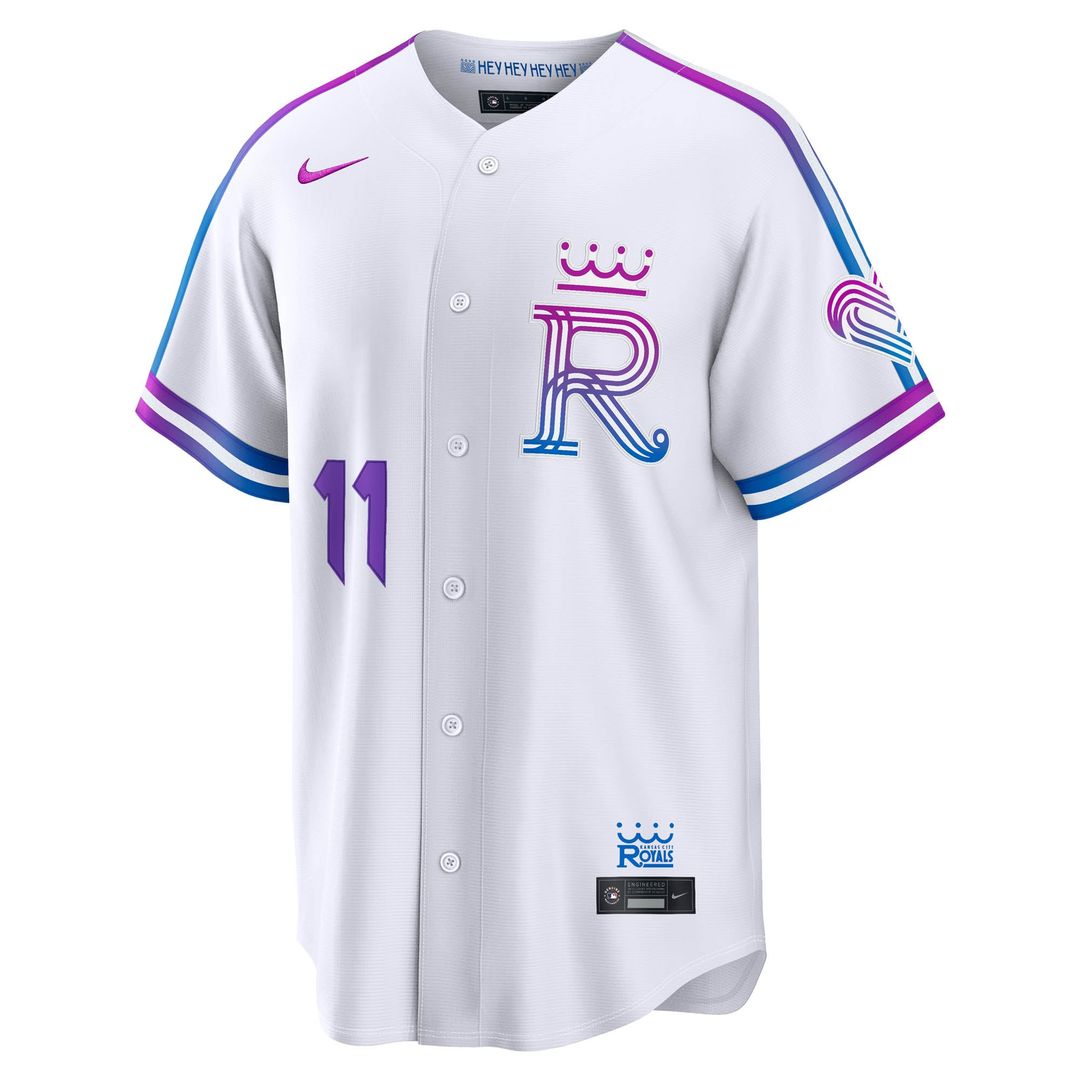 Kansas City Royals Nike Jersey White