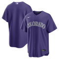 Colorado Rockies Nike Purple Replica MLB baseball jersey