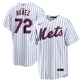 New York Mets Nike White Replica MLB baseball jersey