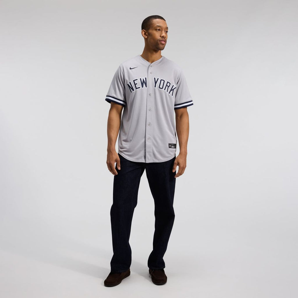 New York Yankees Nike Replica Jersey Gray