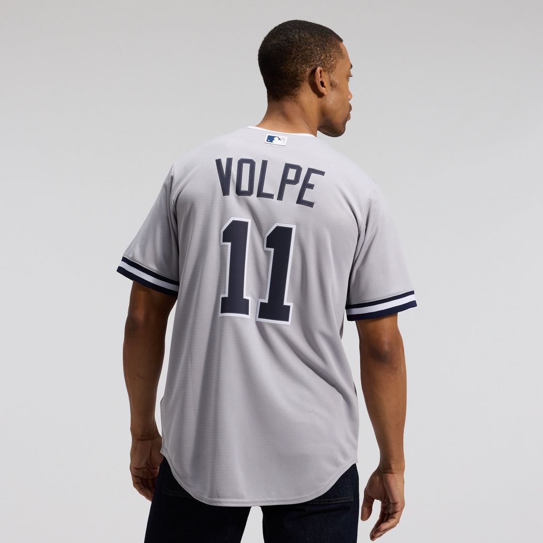New York Yankees Nike Replica Jersey Gray