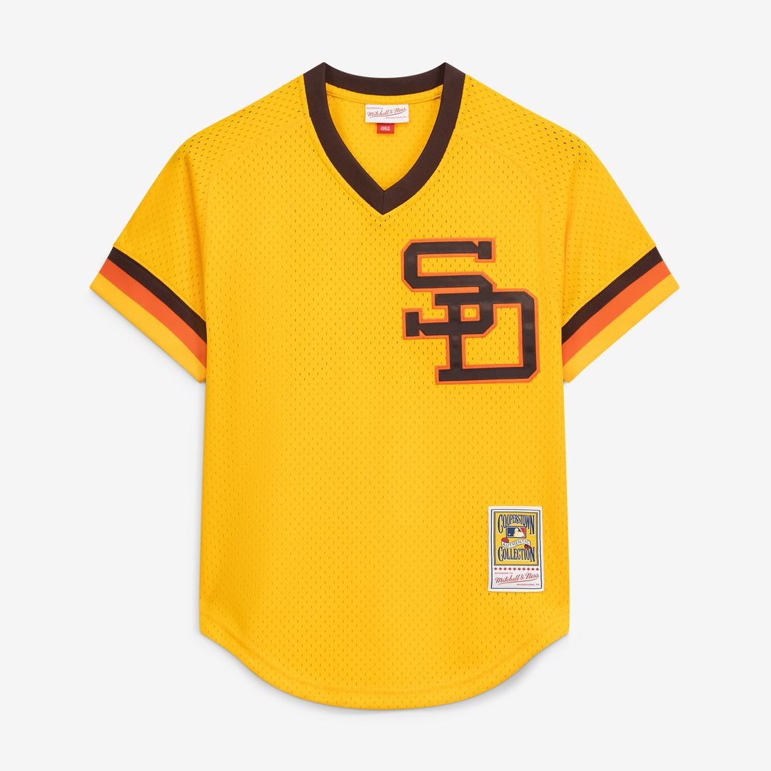 San Diego Padres Mitchell & Ness Authentic Jersey Gold