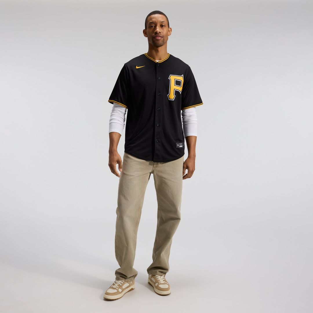 Pittsburgh Pirates Nike Replica Jersey Black