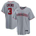Washington Nationals Nike Replica Jersey Gray