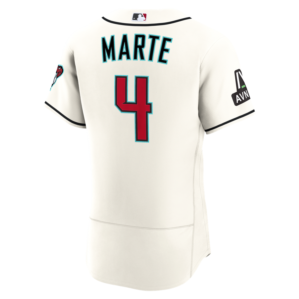 Arizona Diamondbacks Nike Authentic Jersey Cream