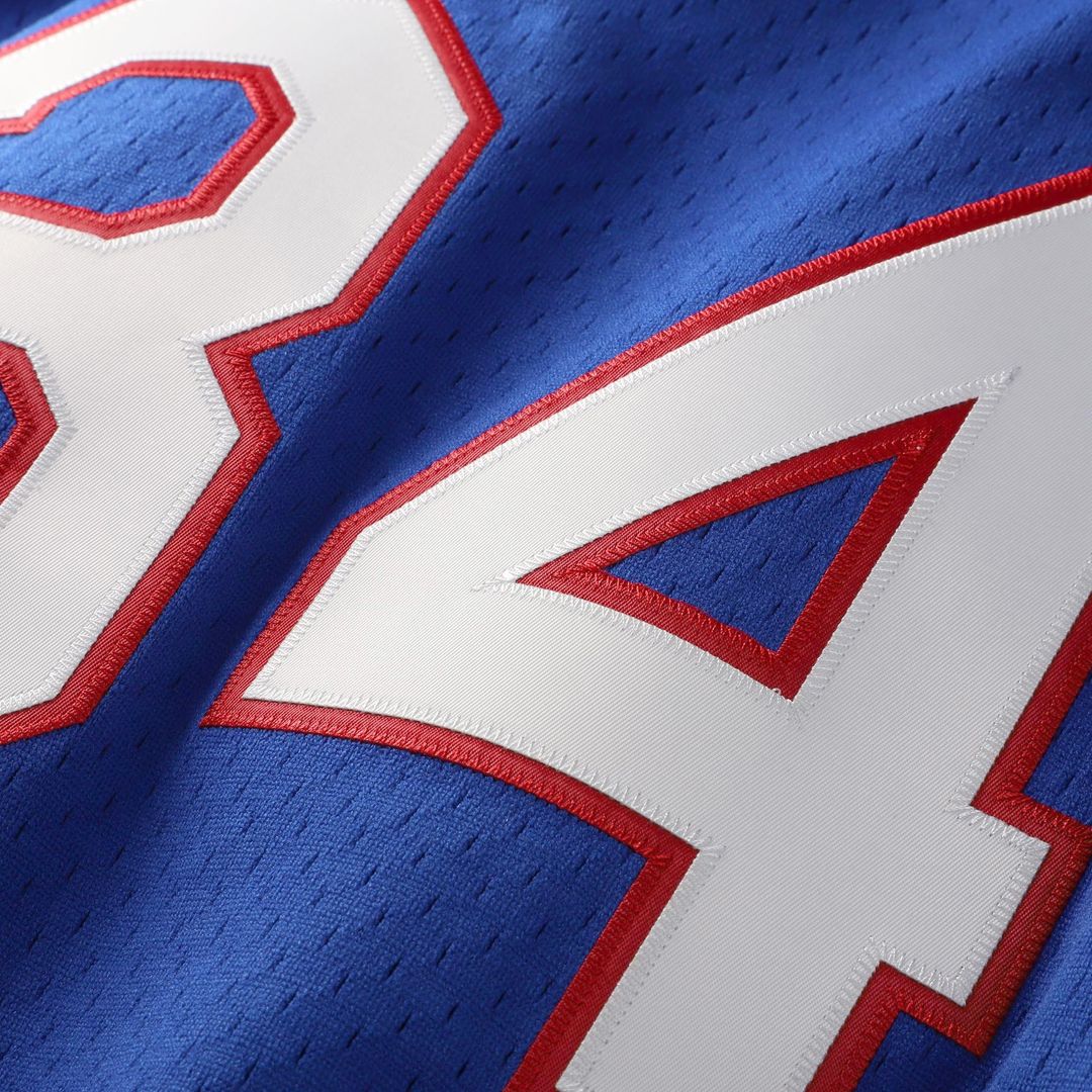 Texas Rangers Mitchell & Ness Authentic Jersey Royal
