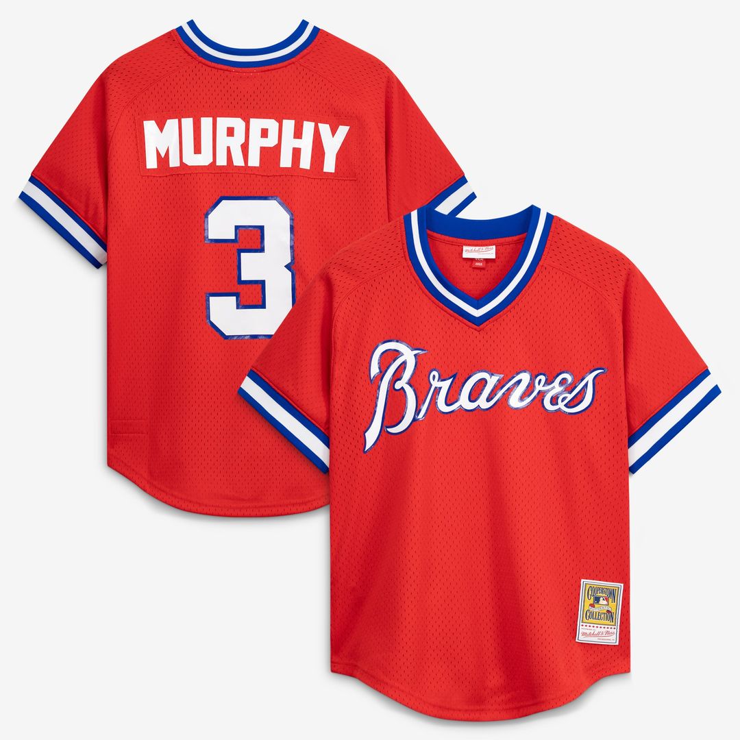 Atlanta Braves Mitchell & Ness Authentic MLB baseball jersey
